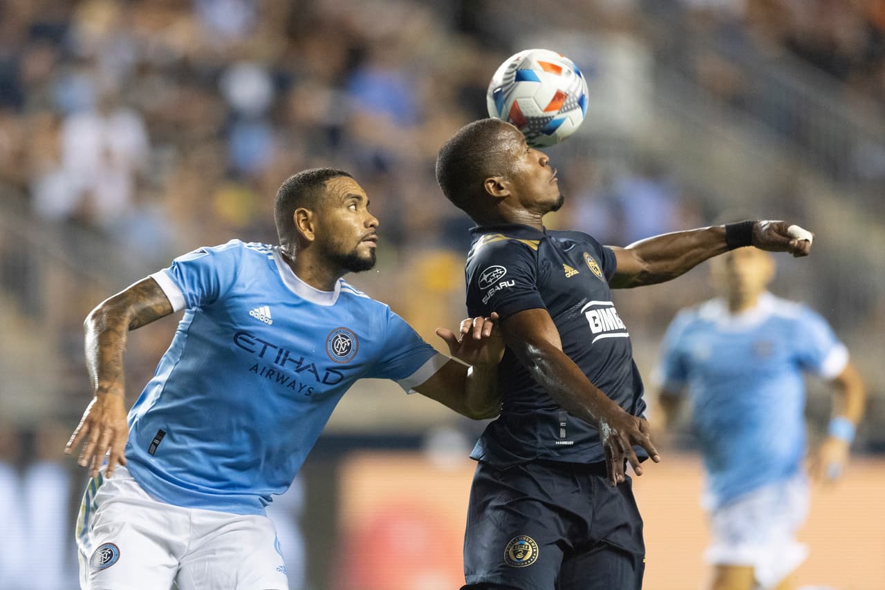 Philadelphia Union y New York City FC finalizaron el encuentro con 31 puntos en la Conferencia del Este.
<br>