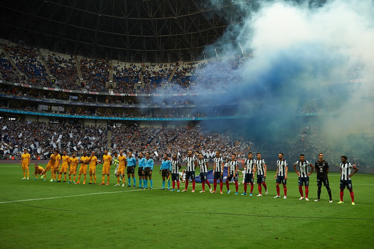 Se vivió con intensidad el Clásico Regio entre Monterrey y Tigres.