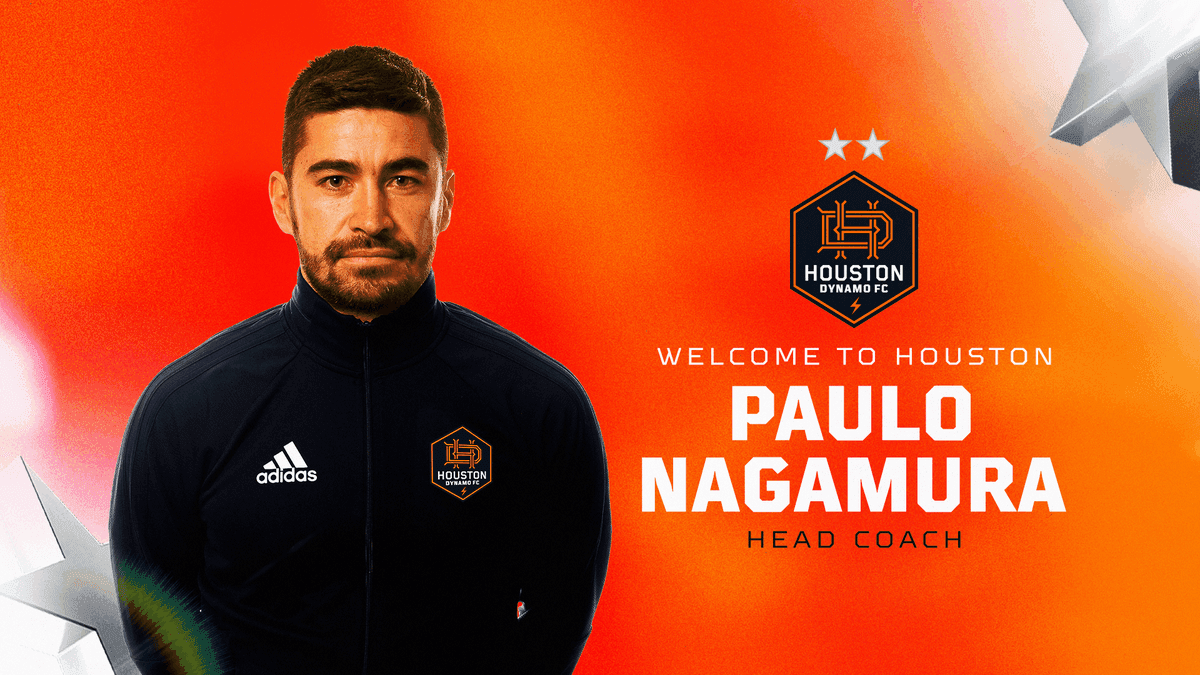 Paulo Nagamura, nuevo entrenador en jefe de Houston Dynamo FC.