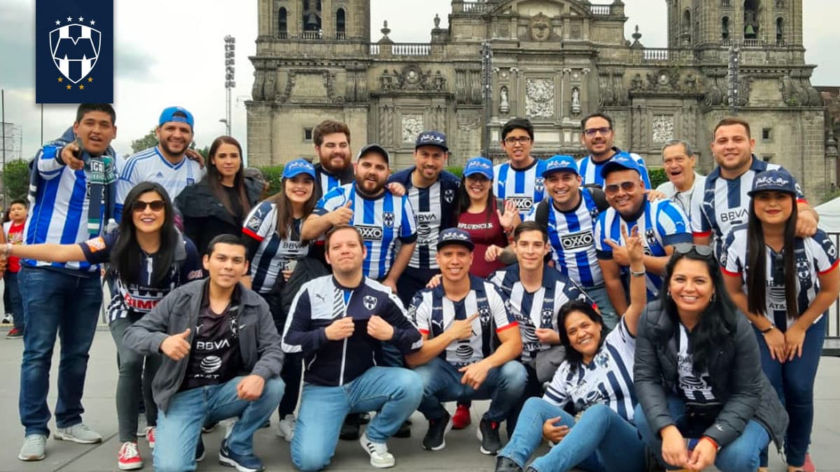 Gran ambiente familiar, en el Estadio Azteca, previo a la final del Apertura '19 entre el América y los Rayados de Monterrey.