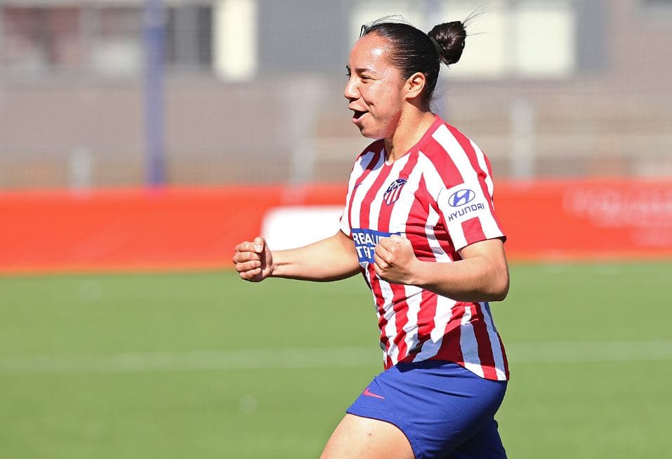 Charlyn Corral le da al Atlético el Derbi Madrileño