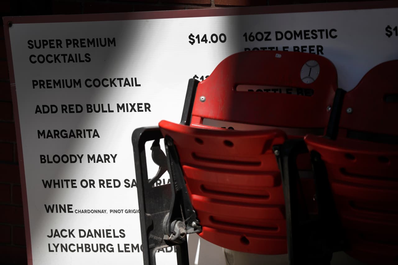 Así luce por dentro el Busch Stadium.