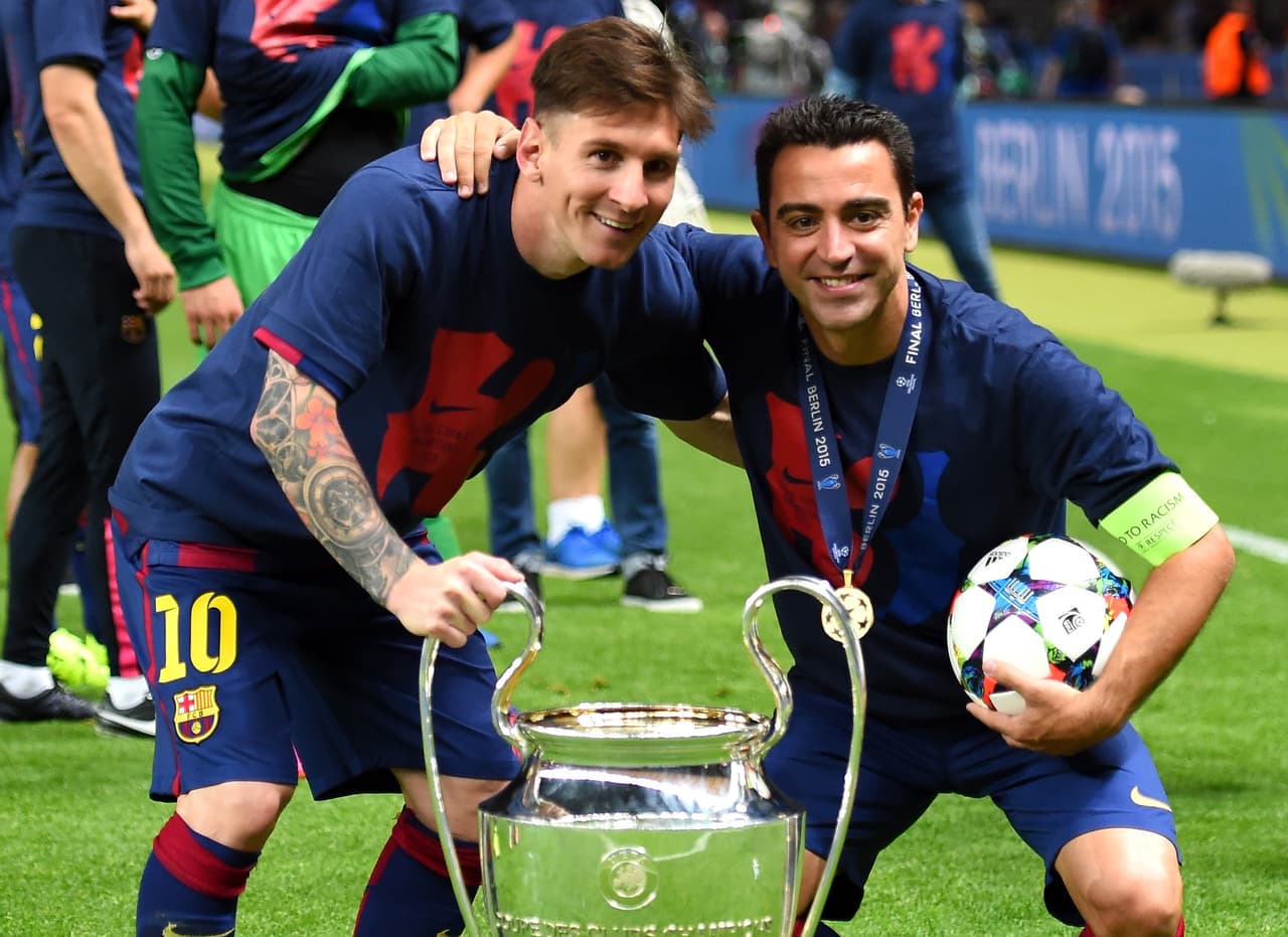 Messi envió un emotivo mensaje a Xavi tras anunciar su retiro del fútbol