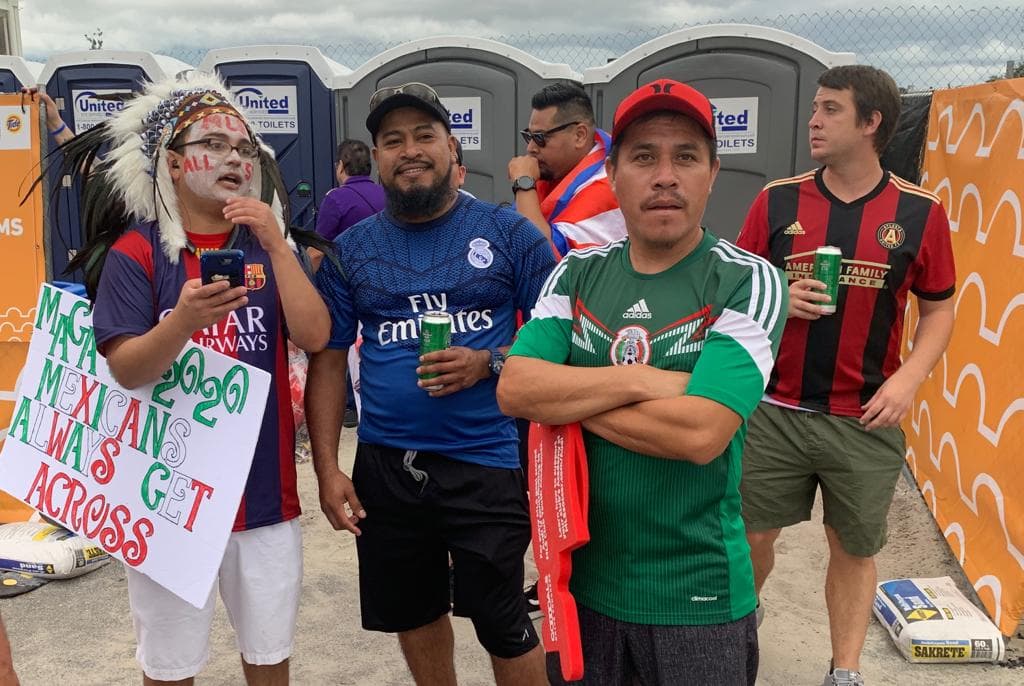 Aficionados de diferentes equipos se dieron cita para ver a lo mejor de la MLS.