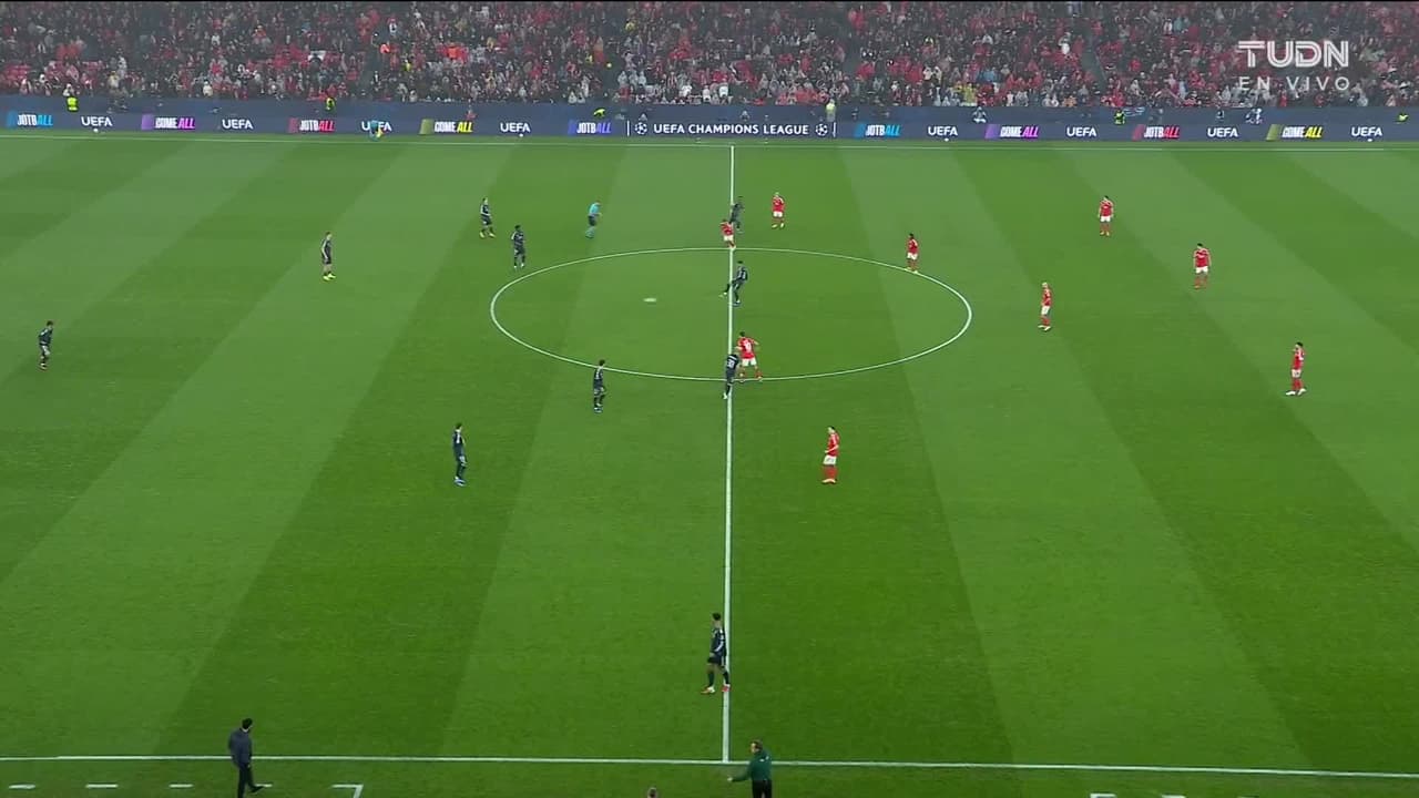 ¡Inicia el partido! Benfica vs Real Madrid en Champions League