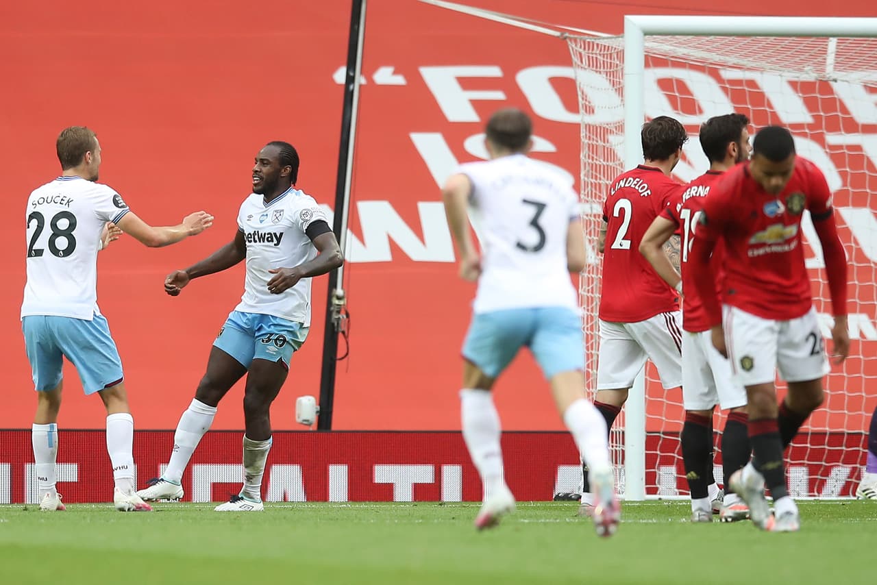 Manchester United 1-1 West Ham | Michail Antonio (45+2’) abrió el marcador para los visitantes por la vía penal. Arrancando la parte complementaria, Mason Greenwood (51’) emparejó los cartones.