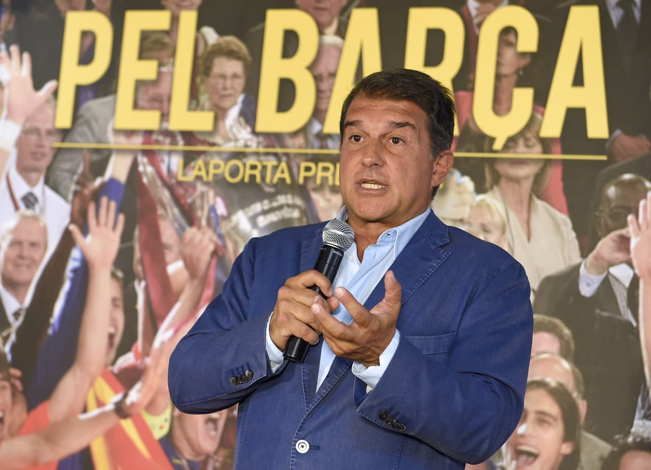 Laporta destapa deuda del Barcelona por €1350 millones de euros