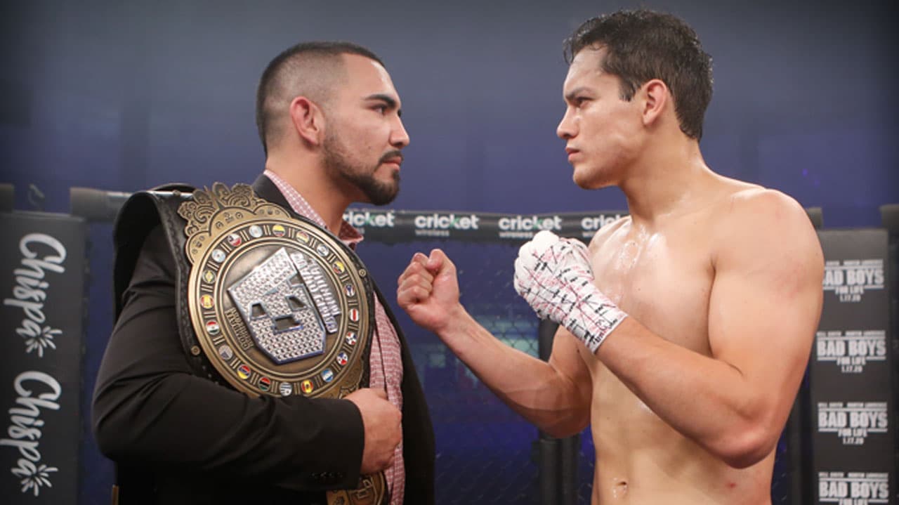 <b>Descripción Foto:</b> 
<br>
<br>El invicto y vigente campeón mundial de Combate Américas en pesos ligeros, Rafa “Gifted” García (izquierda) pondrá su título en juego, ante el reciente ganador de la “COPA COMBATE” Humberto Bandenay (derecha). Cortesía Combate Américas
<br>