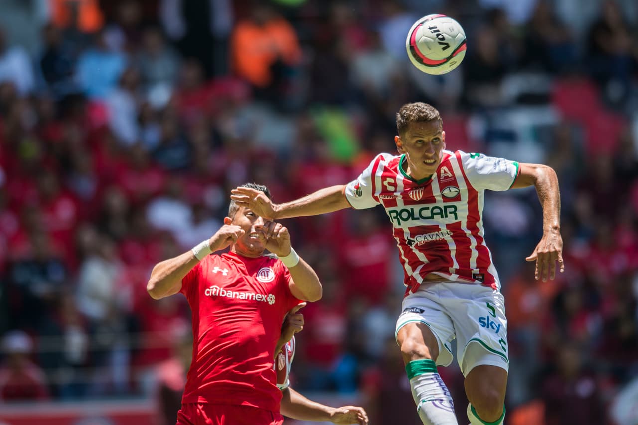 Un disparo al travesaño fue la oportunidad más clara del Necaxa en la segunda mitad.