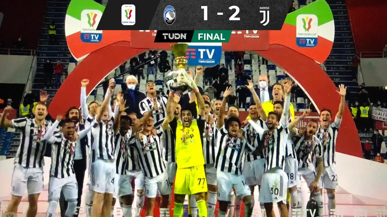No se van con las manos vacías... Juventus gana la Coppa Italia