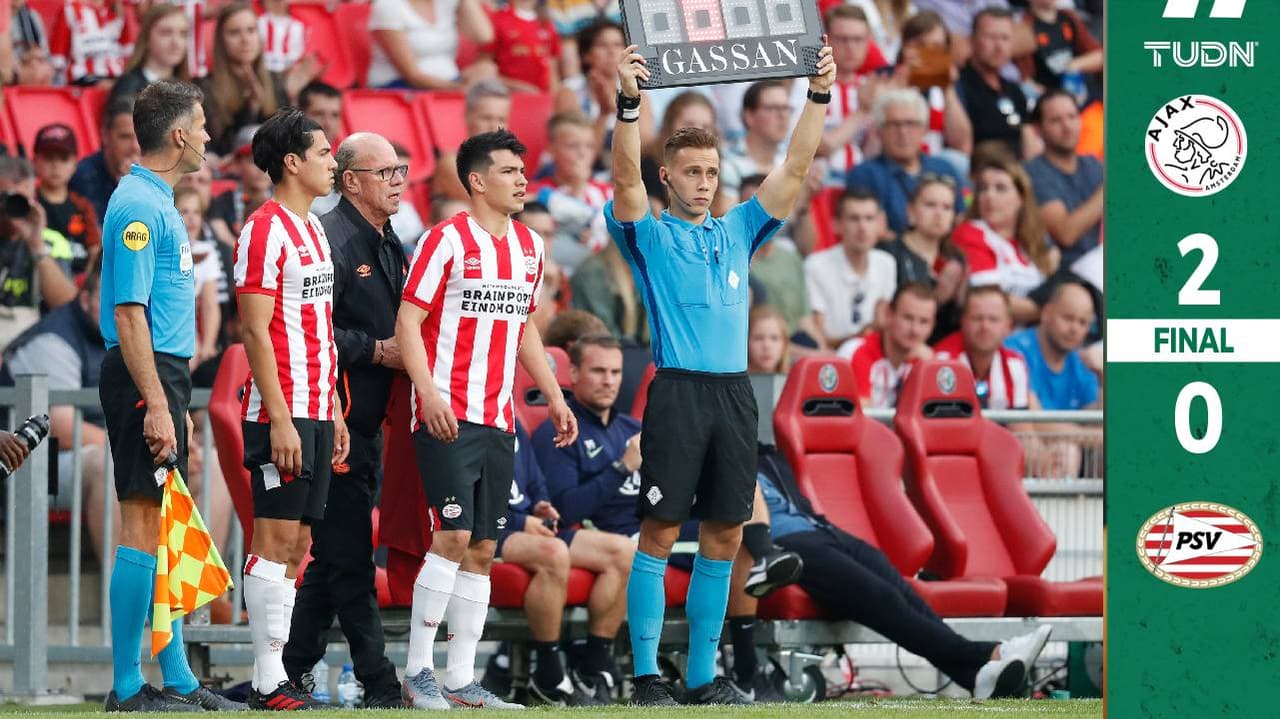 Chucky y Gutiérrez pierden la Supercopa de Holanda ante el Ajax
