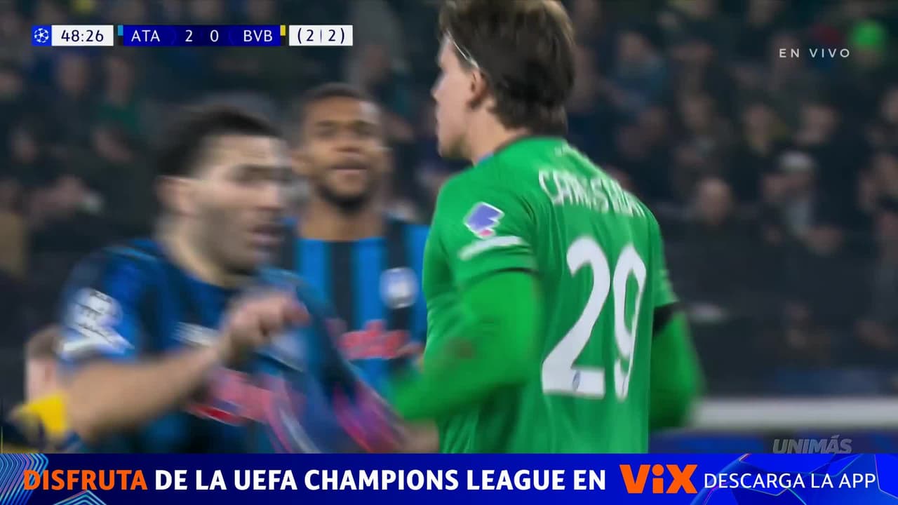 Carnesecchi frustra al Borussia Dortmund con atajada monumental