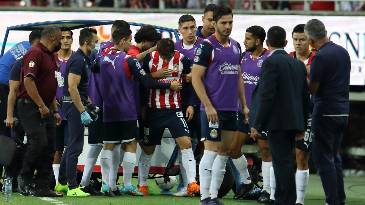 Chivas y las lesiones que afronta de cara al partido ante Pumas