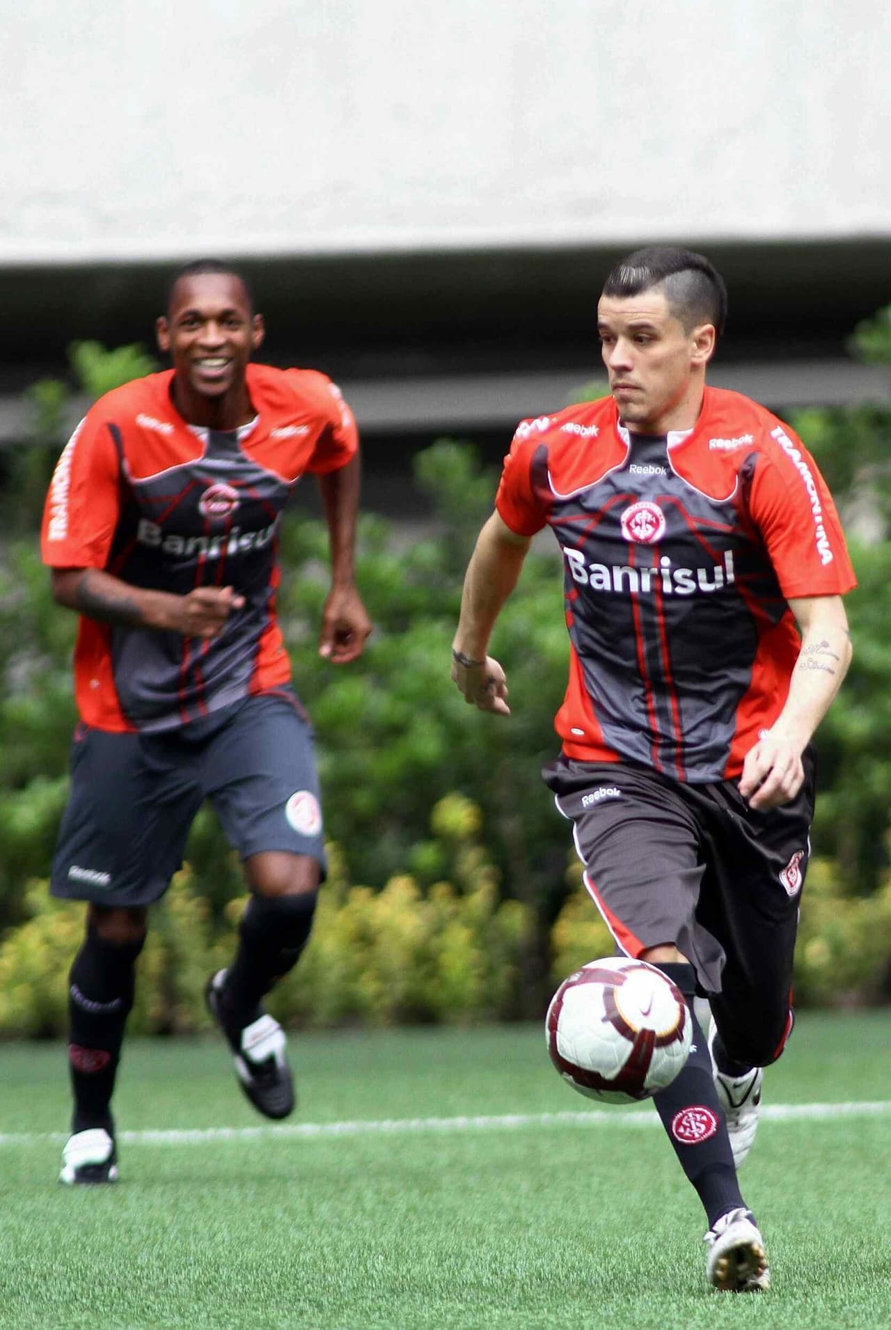 Los brasileños llegaban con varias estrellas: una de ellas era el argentino Andrés D'Alessandro.