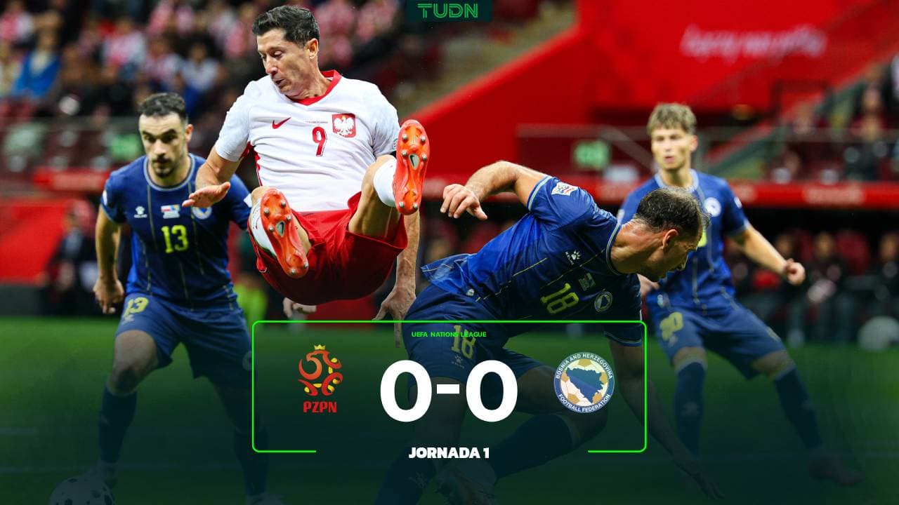 Resumen | Polonia y Bosnia quedan a deber los goles en la Jornada 1