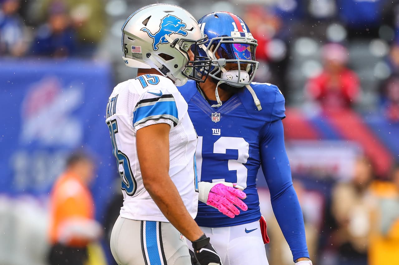 Golden Tate ha jugado con Seattle, Detroit, Philadelphia y ahora formará parte de los New York Giants.