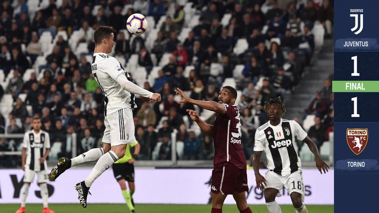 'Jumpman' Cristiano Ronaldo rescató a Juventus de perder ante Torino
