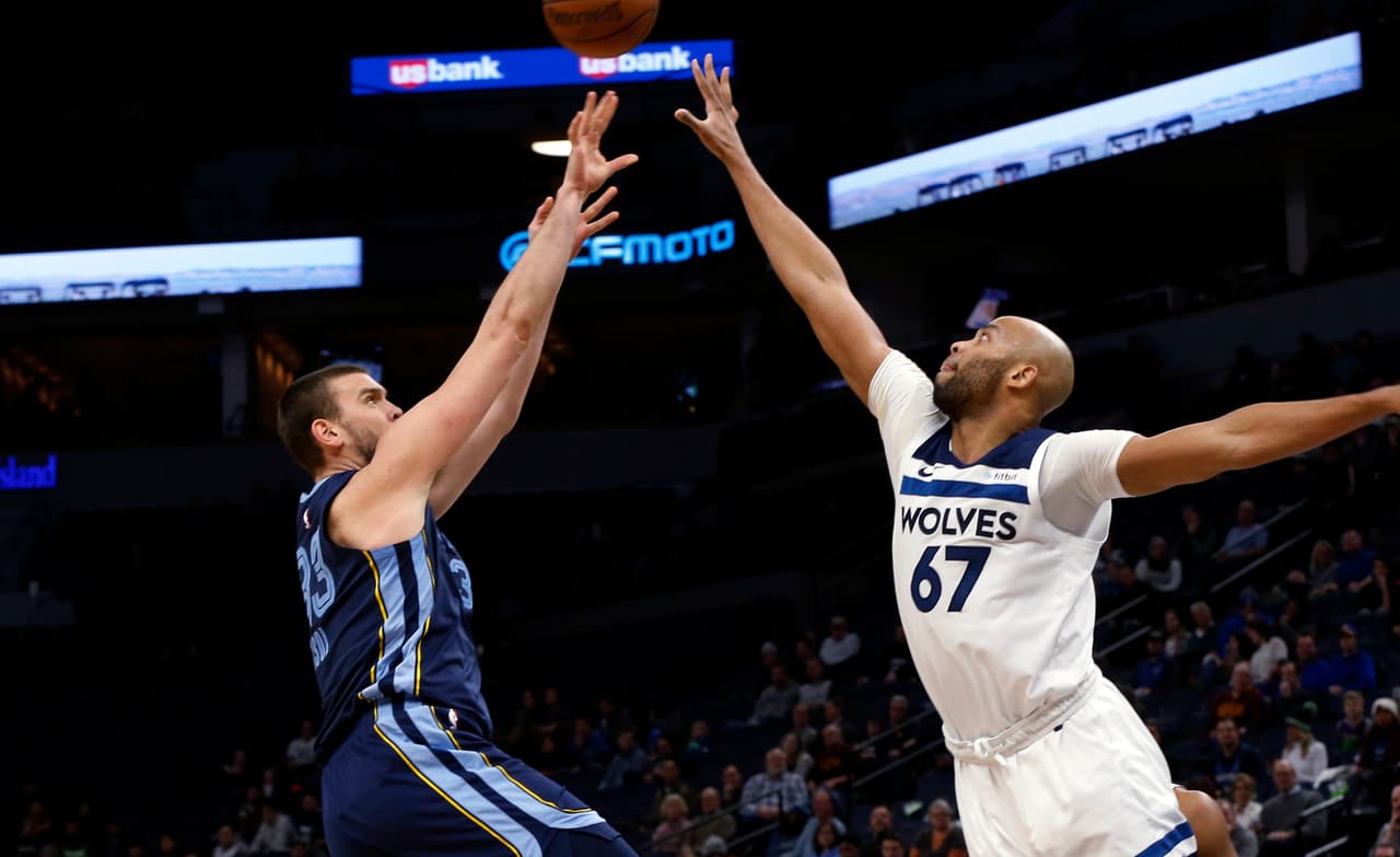 Triunfo de los Grizzlies comandados por Marc Gasol sobre los Minnesota Timberwolves de Taj Gibson, que no pudo evitar la derrota de su equipo.
