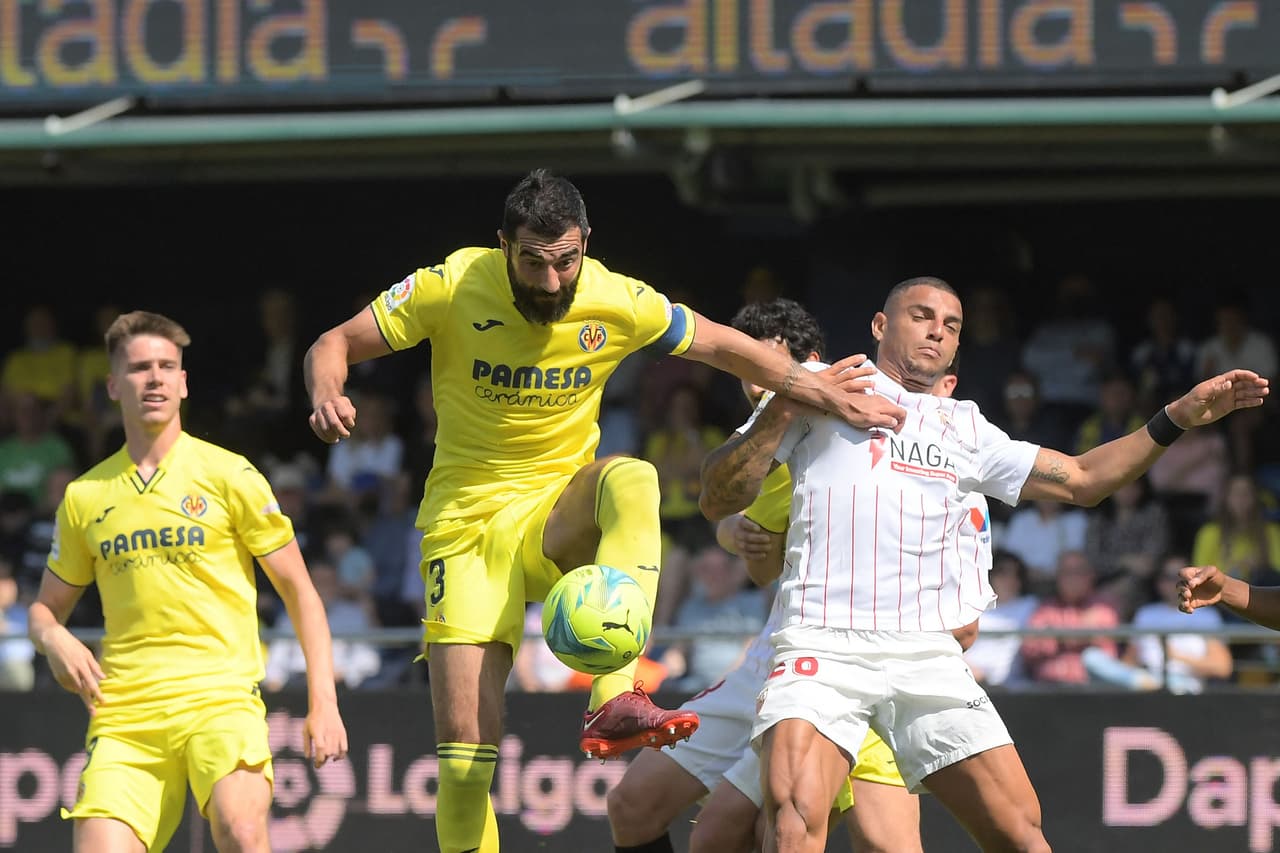 Empate de último minuto para Sevilla contra Villarreala en La Cerámica para acercarse a Europa; Jesús 'Tecatito' Corona fue titular y tuvo una mediana participación.