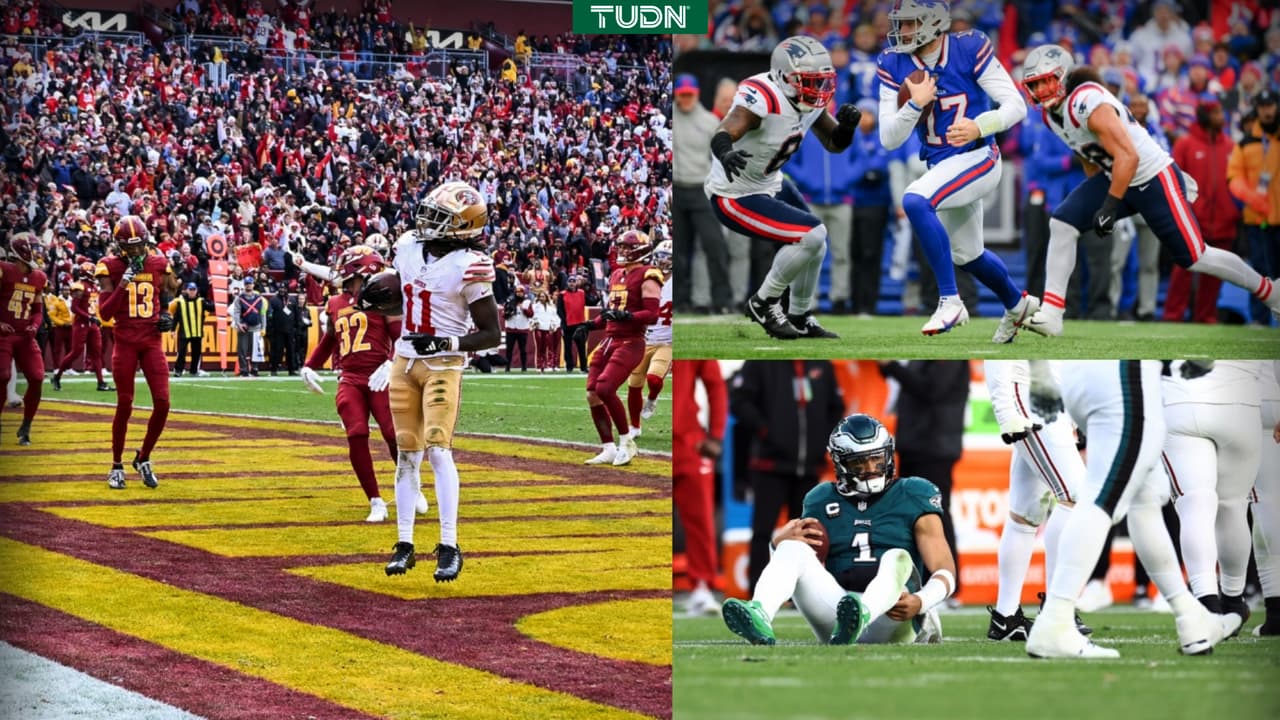 49ers regresa al triunfo y Buffalo aprieta por título divisional