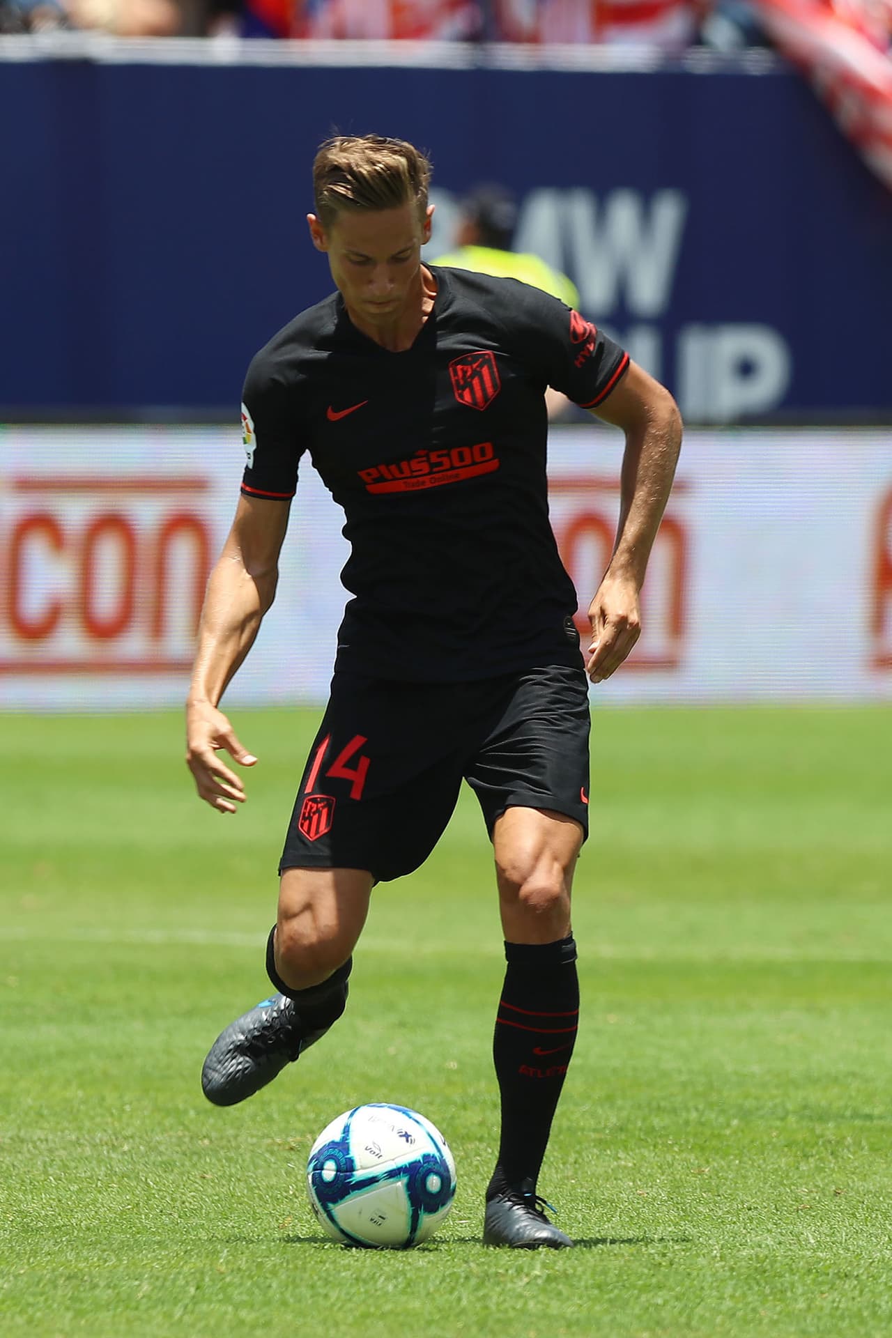 Marcos Llorente aspira a ser un centrocampista vital para el Atlético de Madrid y desquitar los 40 millones que costó.