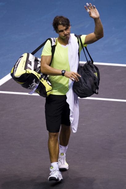 El primer favorito, se despidió tras su derrota ante su compatriota Guillermo García-López.