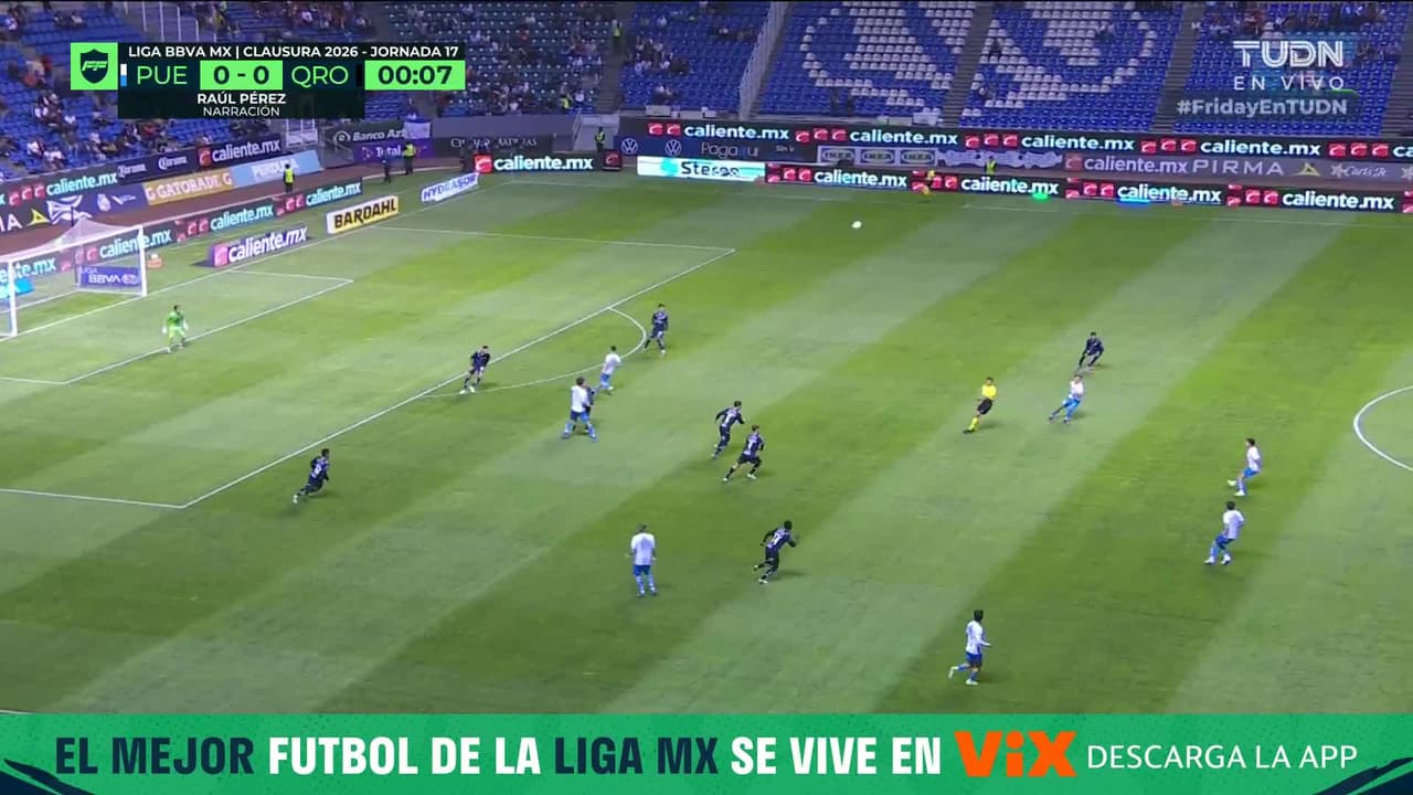 ¡Inicia la transmisión! Puebla vs. Querétaro ¡EN VIVO!