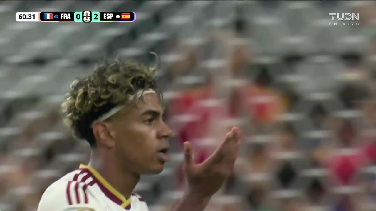 ¡Gol anulado a España! Lamine estaba adelantado y se pierde el 0-3