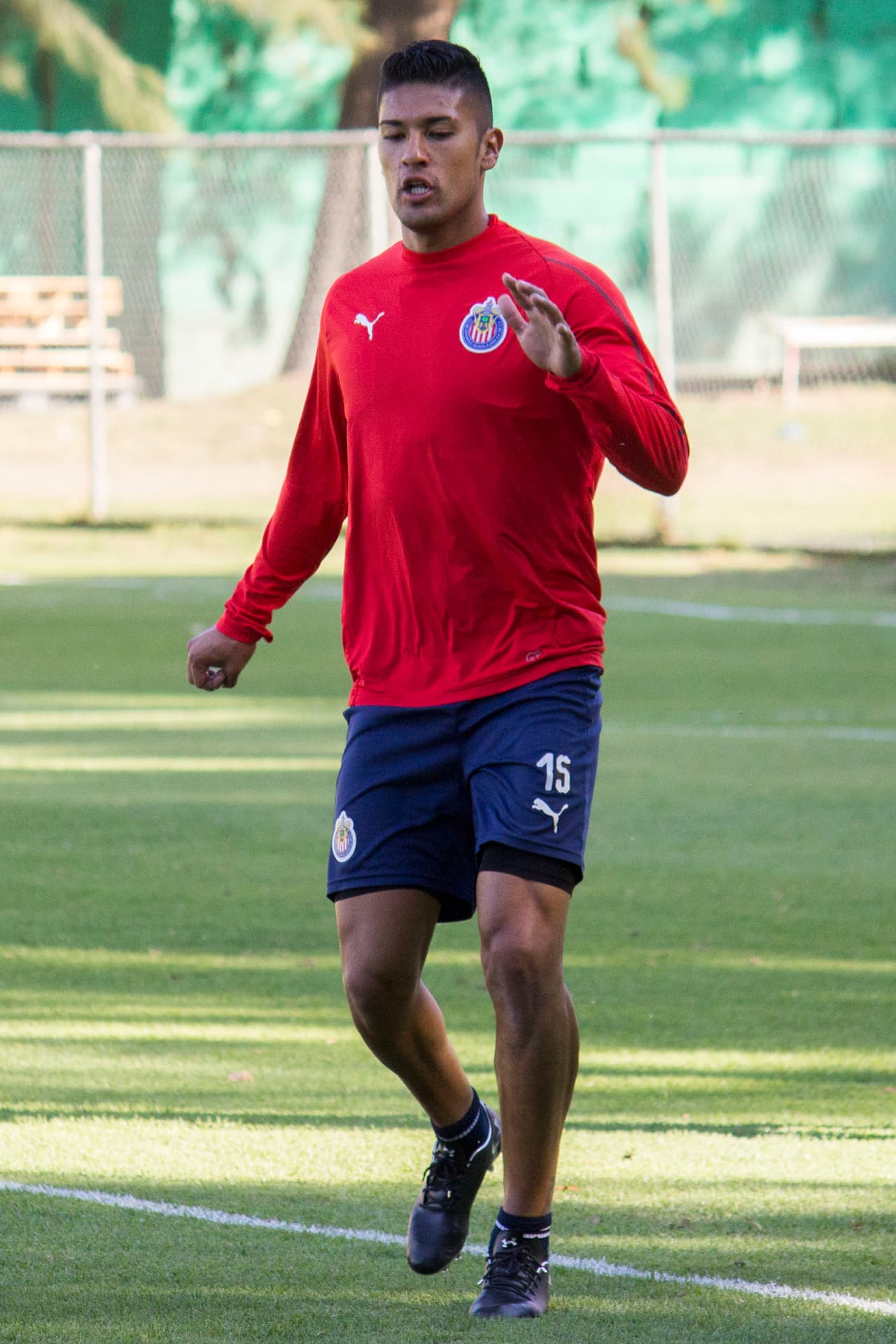Chivas de Guadalajara levantó su nivel en este semestre y en el Clausura 2019 está de quinto, apenas a un puntos del liderato. Es por eso que entrena duro para mantener su paso firme contra Necaxa.