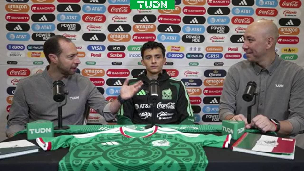  Richard Ledezma dice que no puede explicar lo que siente al vestir la playera de México