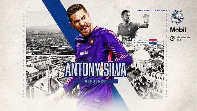 Puebla hace oficial la llegada del portero Antony Silva