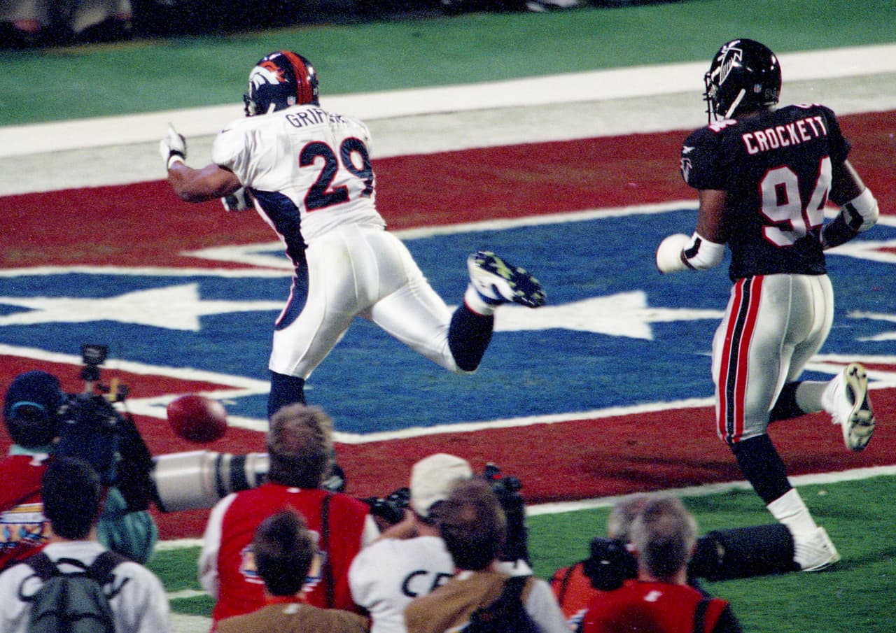 El fullback Howard Griffith no ganó muchas yardas por carrera pero sí anotó 2 touchdowns vía terrestre.