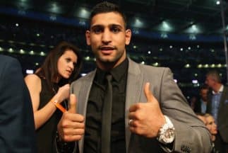 Amir Khan cree que es la mejor opción para enfrentar a Floyd Mayweather Jr.