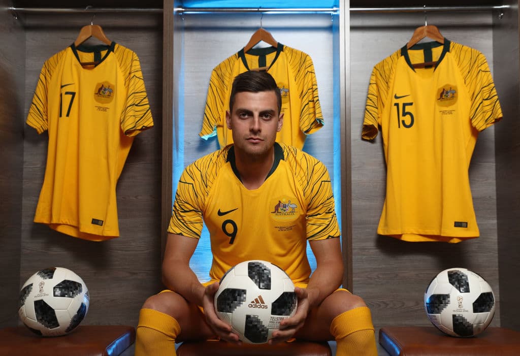 El delantero del Luzern de Suiza, Tomi Juric, suma 34 convocatorias con Australia y estará en su primera Copa del Mundo en el ataque de los Socceroos.