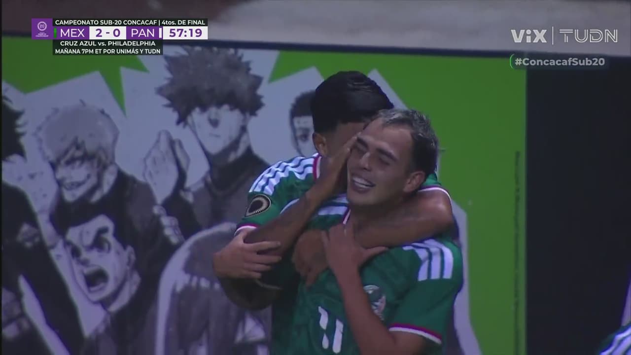 ¡El segundo de México! Hugo Camberos marca tras fallar el penalti