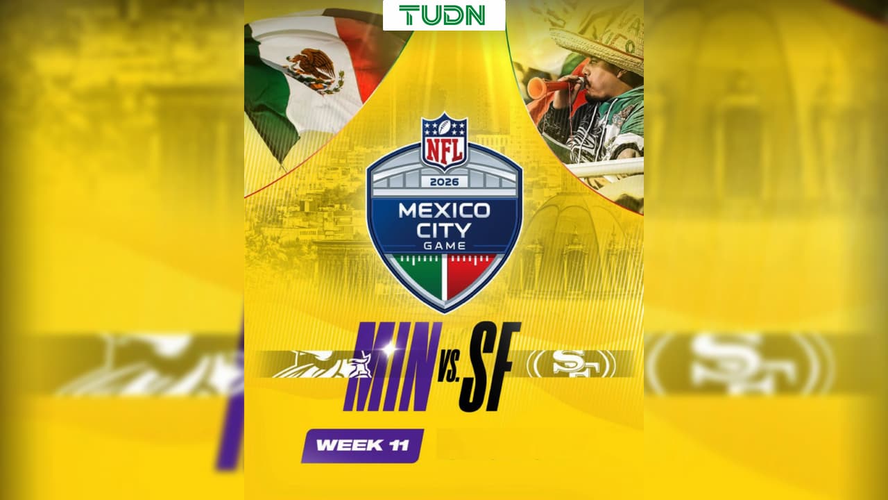 NFL Mexico Game 2026: 49ers jugará ante Vikings en el Estadio Banorte