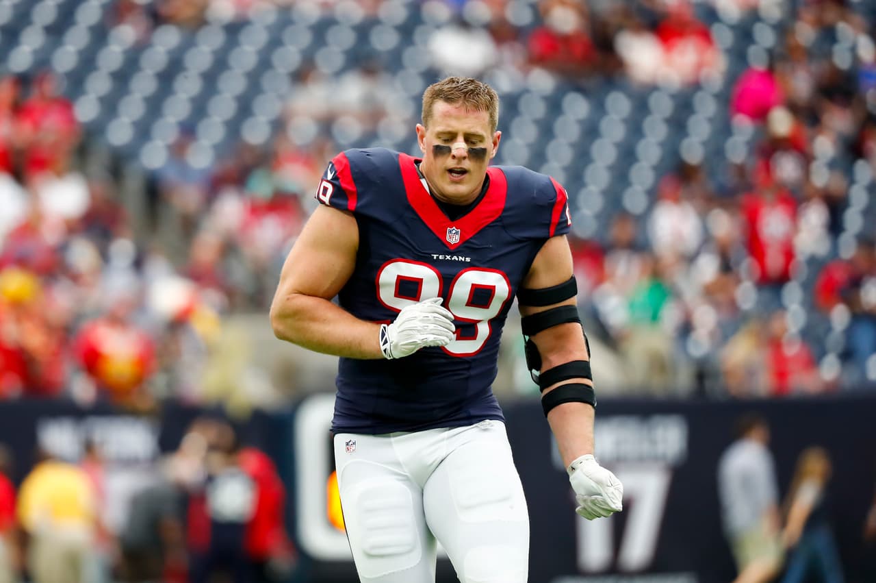 J. J. Watt se volvió a lesionar y podría perderse el resto de la temporada