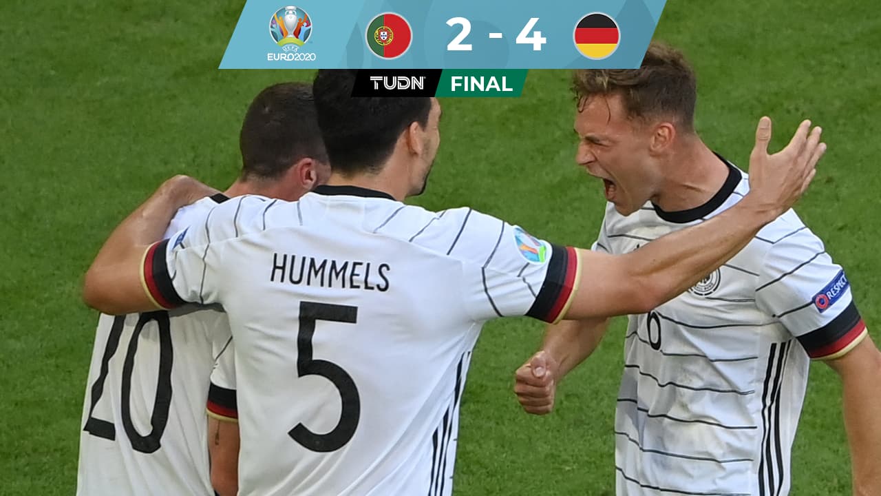 ¡No puede solo el comandante! Alemania le mete cuatro a Portugal