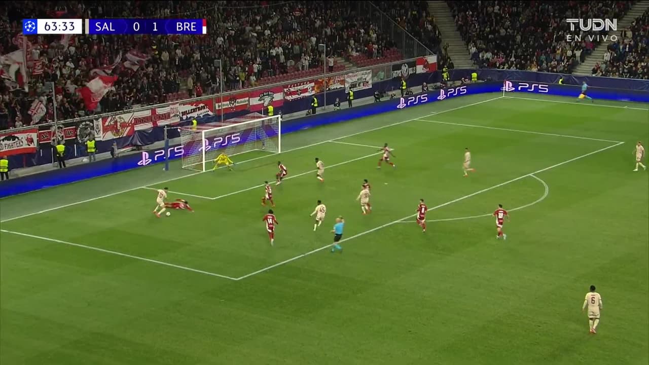 ¡TIRO ATAJADO! disparo por Amar Dedic.