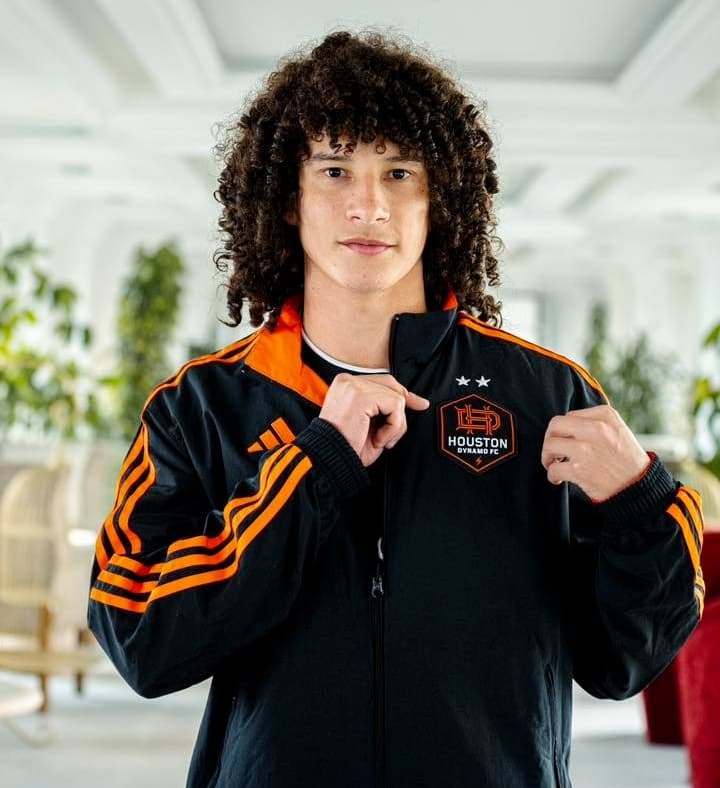 El paraguayo Iván Franco puso pie en el ataque de Houston Dynamo FC.