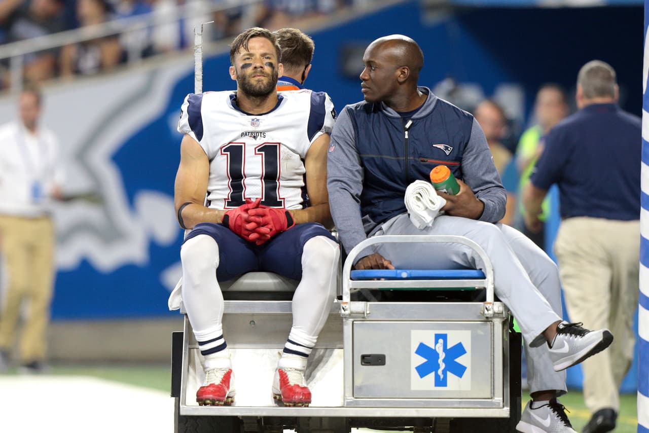 Julian Edelman se pierde toda la temporada con los Patriots por lesión de ligamentos
