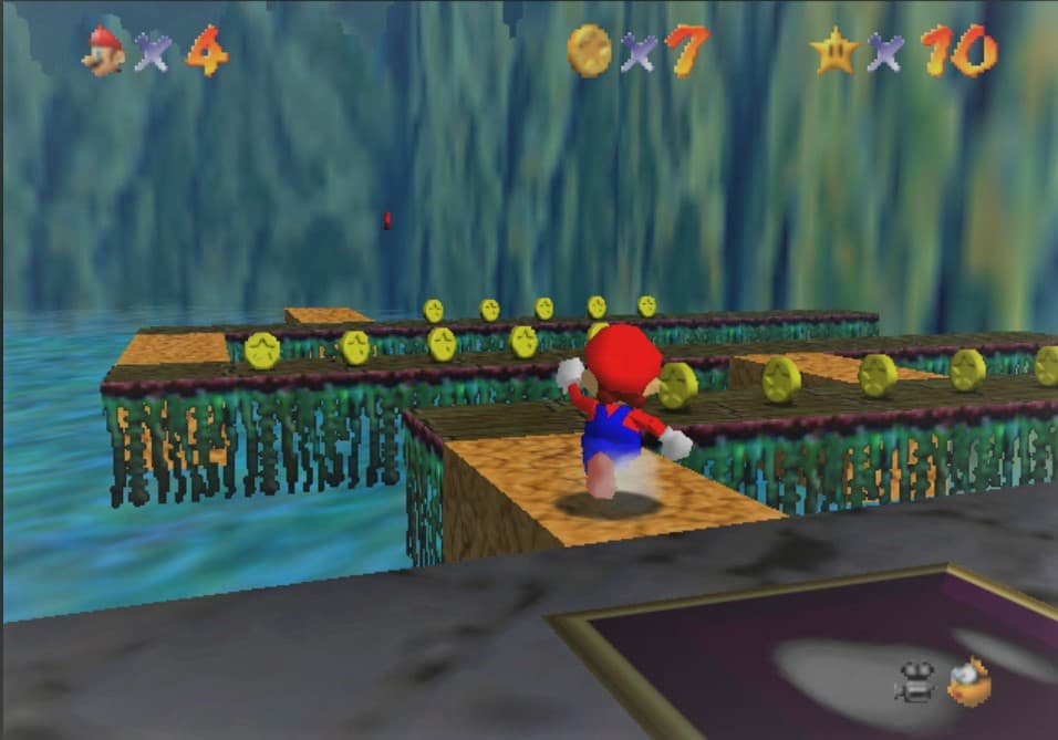 Otra copia de Super Mario 64 en la misma subasta con una calificación de 9.6 A ++ se vendió por un precio comparativamente asequible de $13,200.