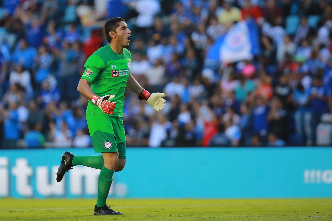 El guardameta de la selección mexicana y del Cruz Azul, José de Jesús Corona.