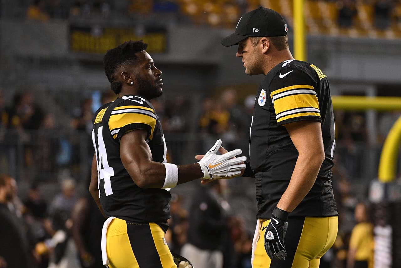 Antonio Brown sobre Roethlisberger: "Nunca fuimos amigos"