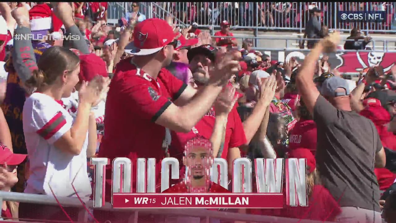 ¡El 'panadero' Mayfield encuentra a Jalen McMillan! TD de Tampa