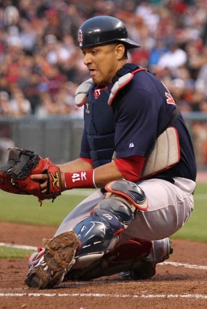 El catcher venezolano Víctor Martínez, de los Indians, es uno de los favoritos de aficionados y jugadores, pero una lesión lo marginó del partido.
