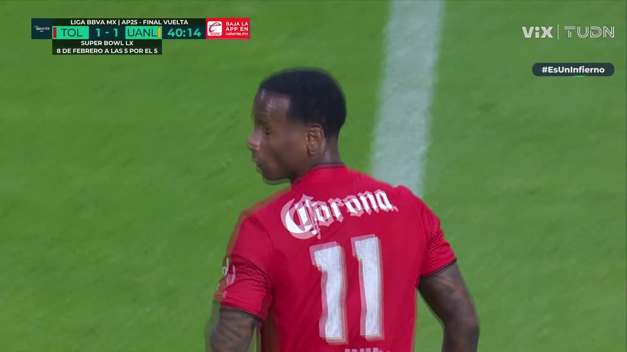¡Golazo de Toluca! Helinho empata la final con un bombazo a lo Lamine Yamal