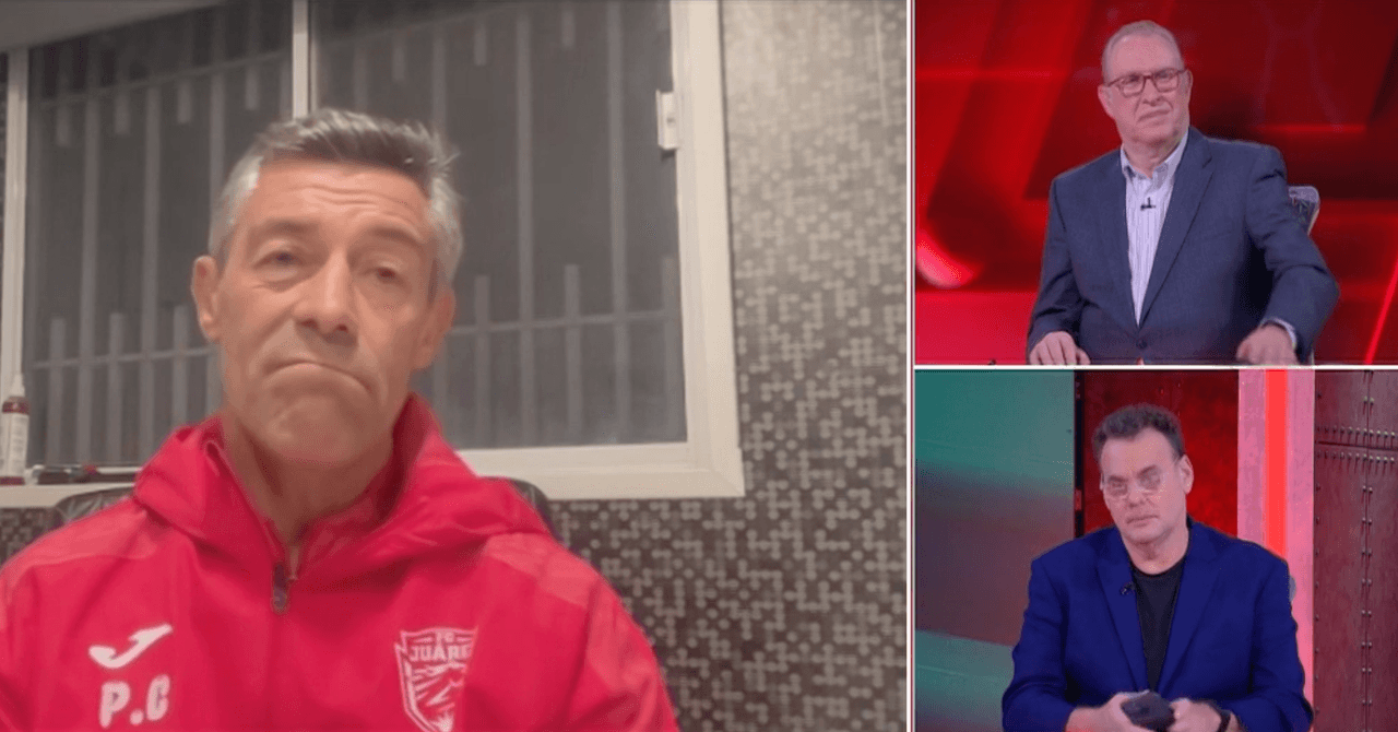 Faitelson vs. Caixinha: hace crítica a Juárez y el DT no se queda callado