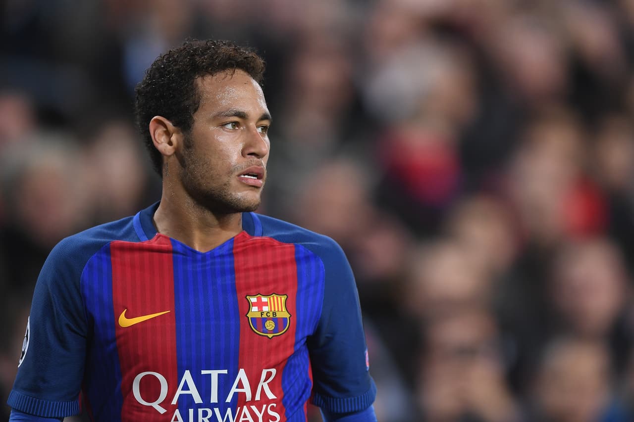 1: el brasileño Neymar encabeza la lista del estudio de mercado con un valor tasado en 210.7 millones de euros.