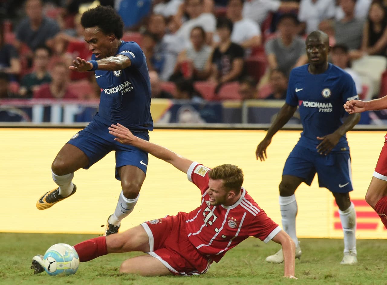 Chelsea obtuvo su segundo gol con Batshuayi, que puso en el horizonte de una posible remontada que no alcanzó a llegar.